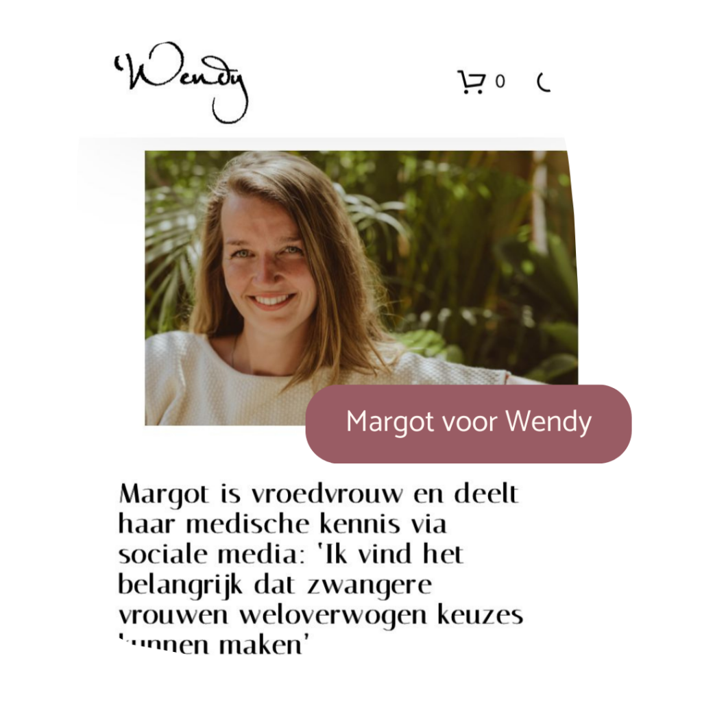In de media Wendy Online