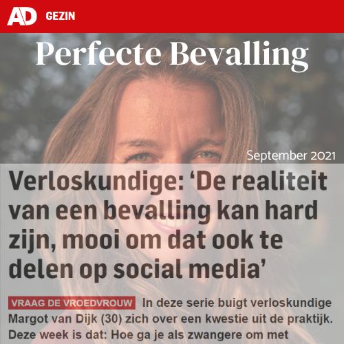 Perfecte bevalling artikel AD